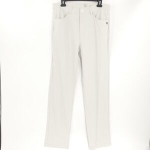 Graham Luxe Golf Pants Performance Athleisure Off-White Men's 34x33